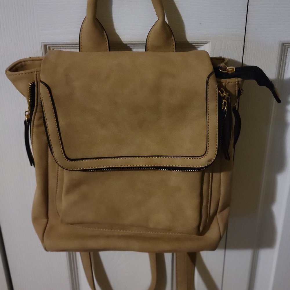Okpta Women's Light Tan Backpack